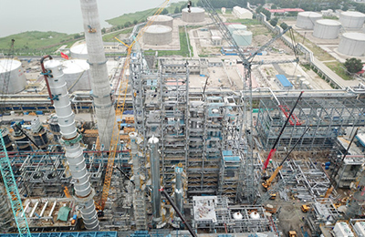 大庆石化炼油结构优化项目120万吨年陆续重整装置安